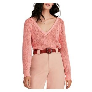SOLD - Free People pink cropped sweater